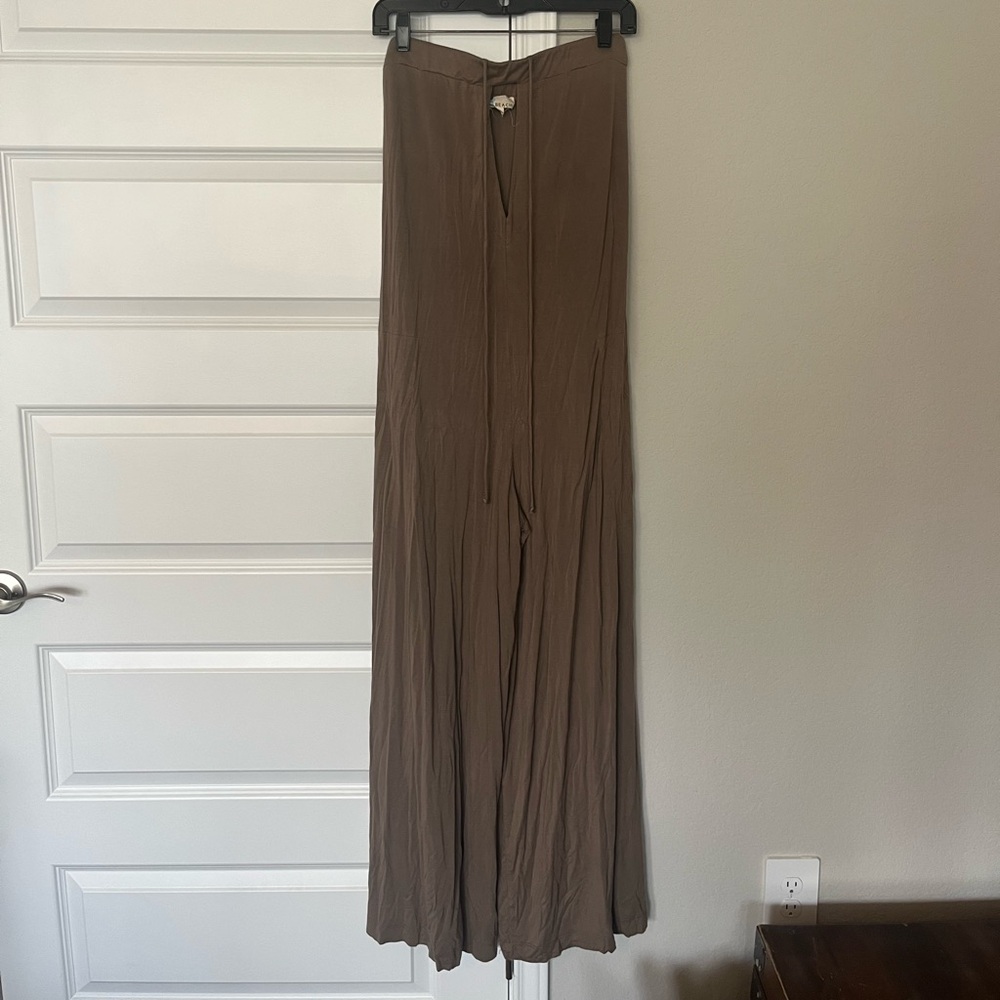 FP beach jumpsuit with neck tie